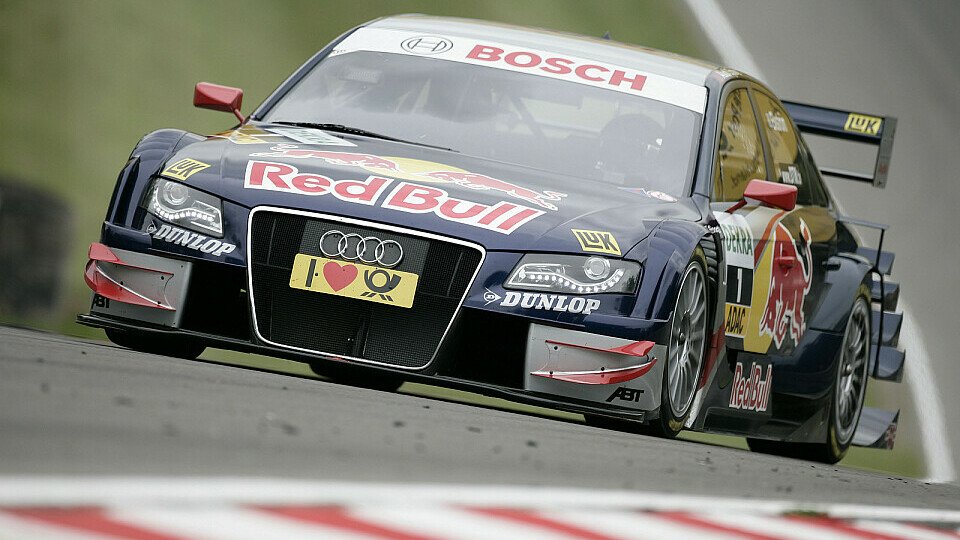 Mattias Ekström sorgte für die Bestzeit., Foto: Audi