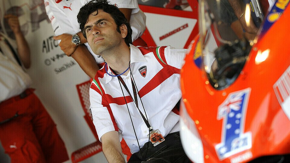 Filippo Preziosi hat Valentino Rossi neugierig gemacht, Foto: Ducati