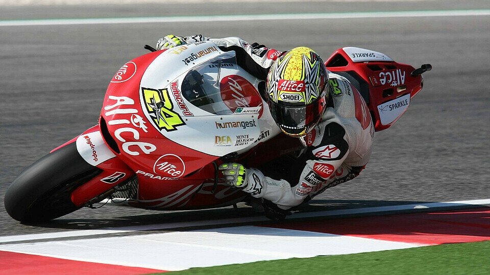 Toni Elias weiß zumindest, was er in der nahen Zukunft will, Foto: Alice Team