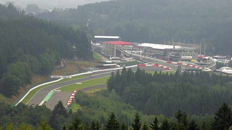 Der Circuit de Spa-Francorchamps liegt mitten in der Eifel, Foto: Sutton