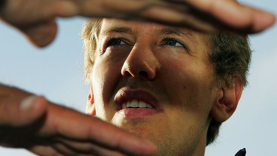 Sebastian Vettel landete hinter dem Teamkollegen., Foto: Sutton