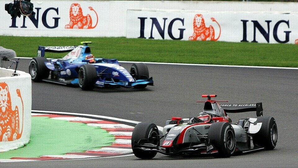 Wenig später wurde D'Ambrosio von Maldonado überholt, Foto: Bumstead/Sutton Wenig später wurde D'Ambrosio von Maldonado überholt, Foto: Bumstead/Sutton