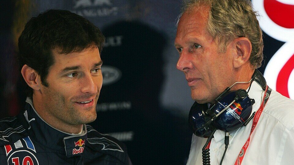 Helmut Marko erwartet mit Spannung die ersten Testfahrten des RB5, Mark Webber wird den Boliden steuern, Foto: Sutton