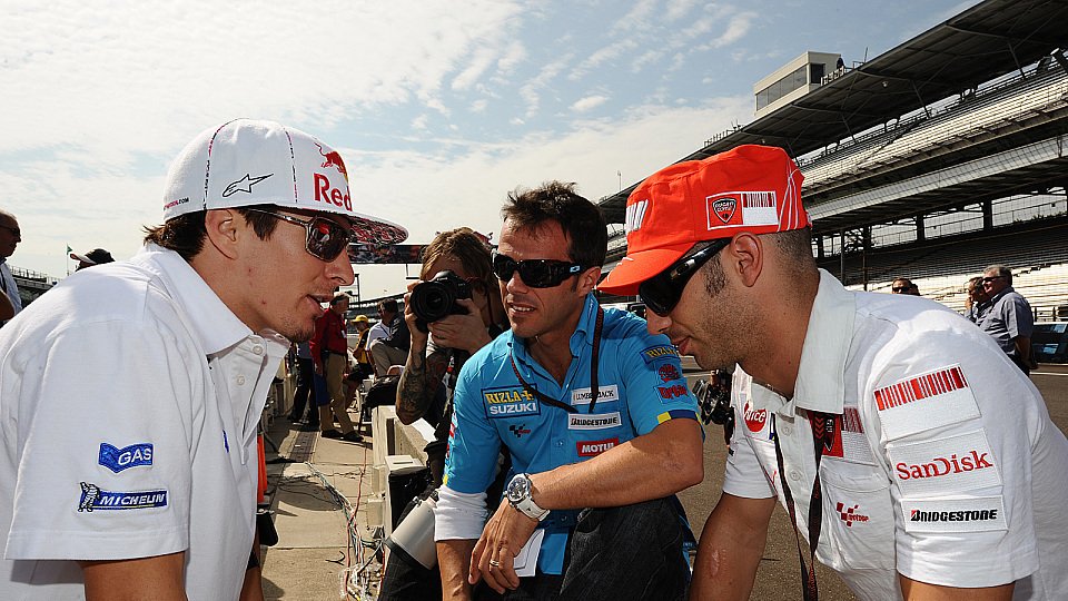 Marco Melandri sieht für Nicky Hayden gute Chancen auf der Ducati, Foto: Sutton