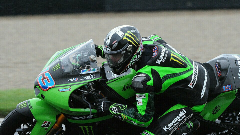 Anthony West blickte mit viel Hoffnung auf den Wetterbericht, Foto: Steve Swope