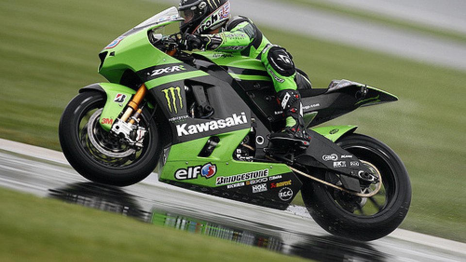 Anthony West hatte seinen Reifen zu schnell verheizt, Foto: Kawasaki