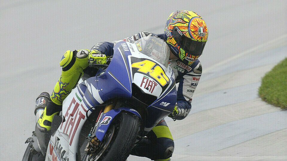 Rossi durchbrach die Serie., Foto: Yamaha