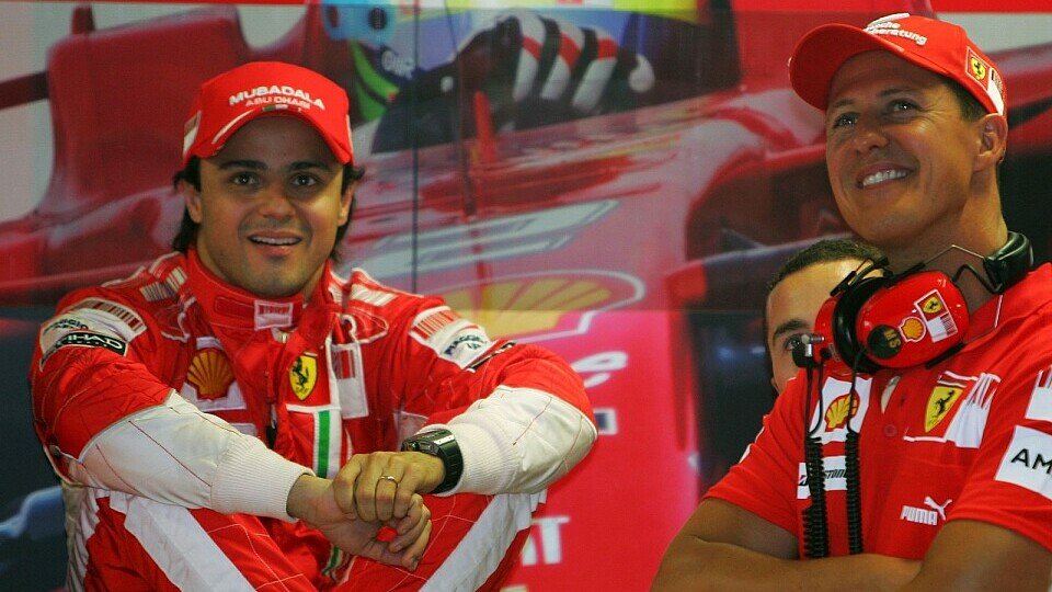 Felipe Massa verglich Michael Schumacher mit Pele, Foto: Sutton