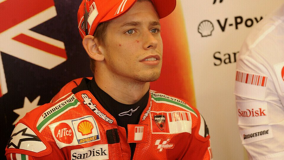 Casey Stoner geht mit äußerst positiven Erfahrungen nach Malaysia., Foto: Ducati