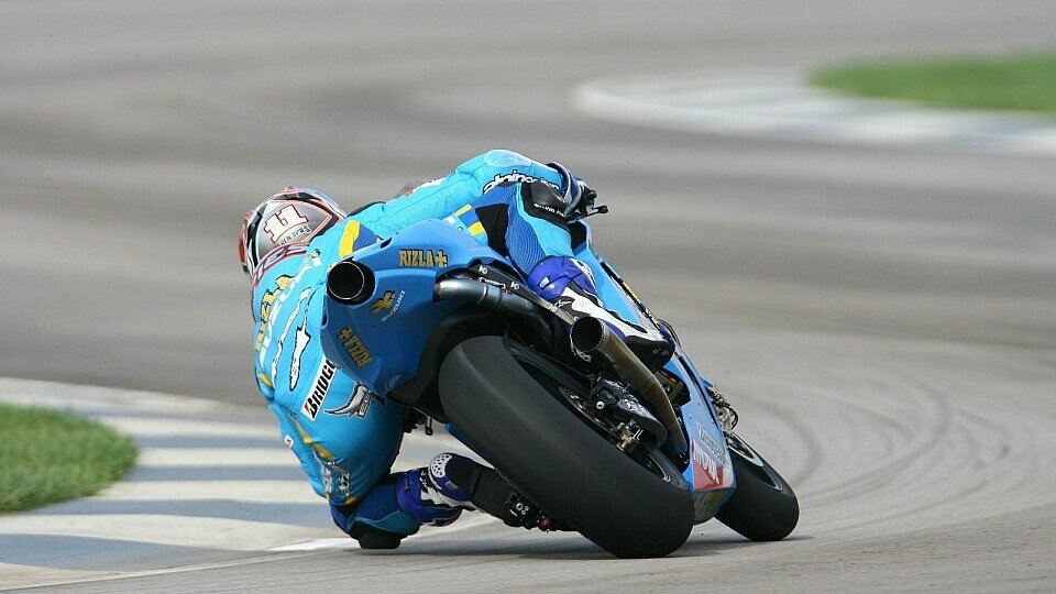 Im letzten Jahr fuhr Ben Spies schon WildCard-Einsätze für Suzuki in der MotoGP., Foto: Rizla Suzuki