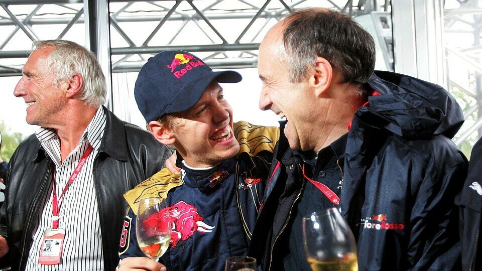 Der erste Sieg für Toro Rosso war nicht das einzige Highlight für Franz Tost, Foto: Sutton