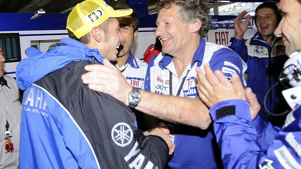 Jeremy Burgess ist für Valentino Rossi sehr wichtig, Foto: Yamaha