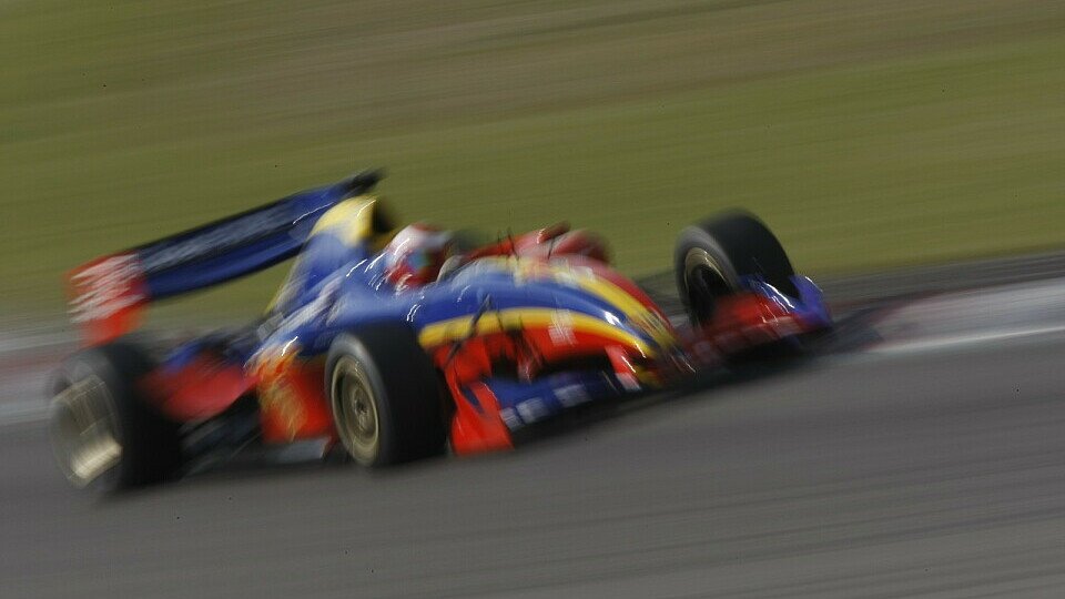 Max Wissel fühlte sich vom Pech verfolgt., Foto: Superleague Formula Max Wissel fühlte sich vom Pech verfolgt., Foto: Superleague Formula