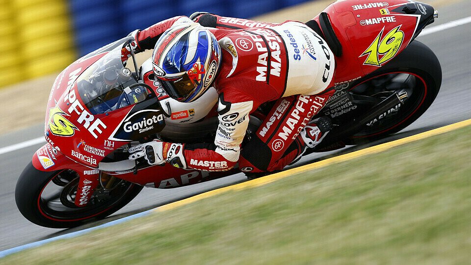 Bautista schnappte sich die Bestzeit., Foto: Sutton