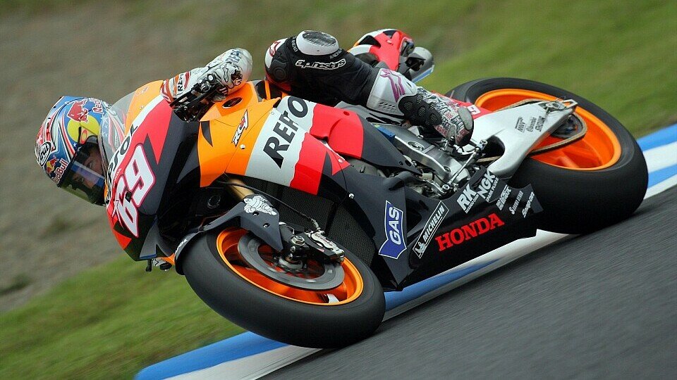 Nicky Hayden will Michelin einen guten Abschied schenken, Foto: Repsol Honda