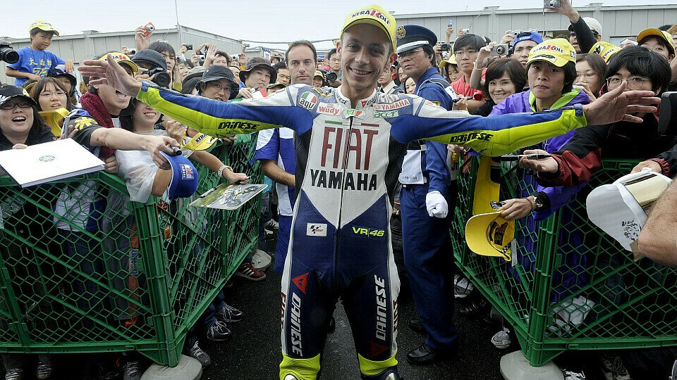 Valentino Rossi fühlte sich so richtig gut, Foto: Fiat Yamaha