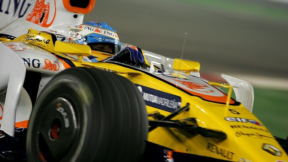 Fernando Alonso holte den ersten Saisonsieg., Foto: Sutton