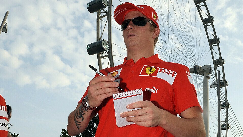 Kimi Räikkönen hat 2008 noch was vor, Foto: Ferrari Press Office