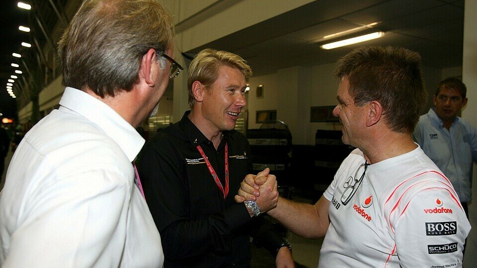 Mika Häkkinen sah zwei Sieger in Singapur, Foto: Sutton