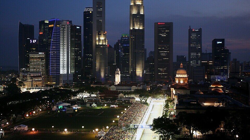 Die Skyline von Singapur liefert beeindruckende Bilder, Foto: Sutton