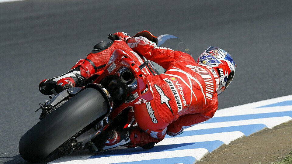 Casey Stoner muss noch einiges finden, Foto: Ducati