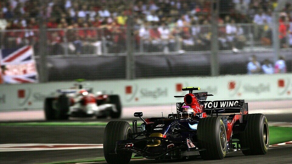 Ein fast Fehlerfreies Rennen für Sebastian Vettel., Foto: Sutton