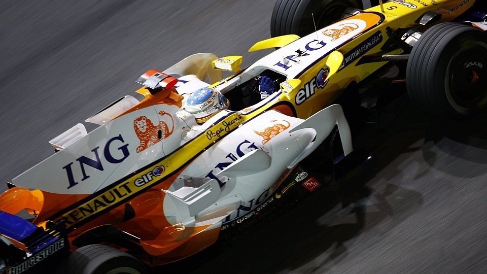 Alonso ist noch nicht Sicher was der R29 so bringen wird., Foto: RenaultF1