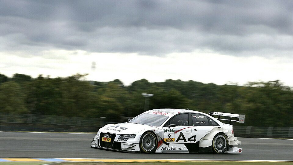 Kristensen fuhr eine deutliche Bestzeit, Foto: Audi