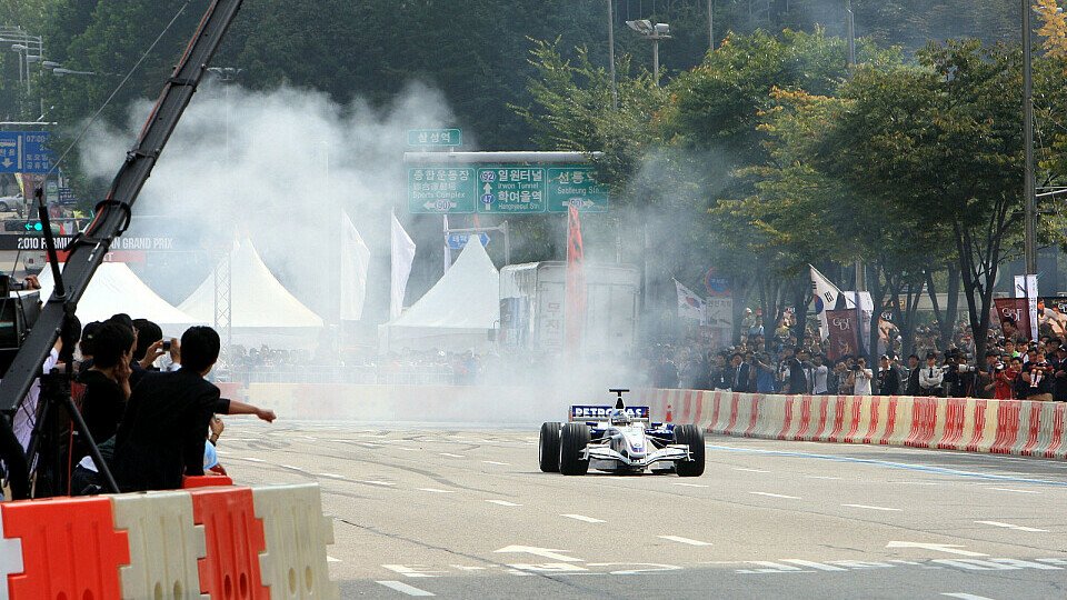 Nick Heidfeld drehte einige Runden in Südkorea., Foto: BMW
