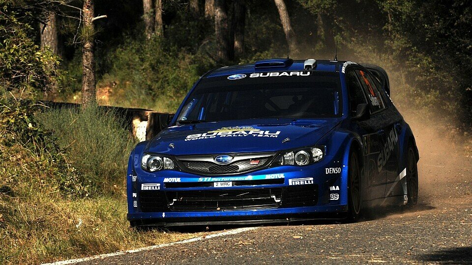 Das Subaru Team war seit 1989 in der WRC vertreten und sammelte nicht weniger als sechs Titel., Foto: Sutton