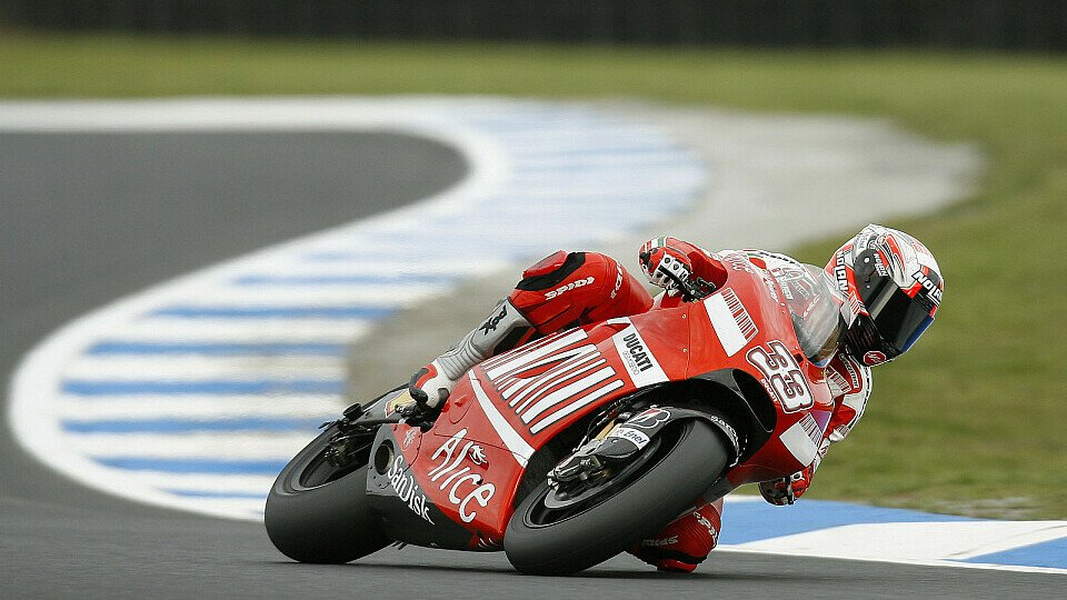 Marco Melandri kam das ganze Wochenende nicht in Fahrt, Foto: Ducati