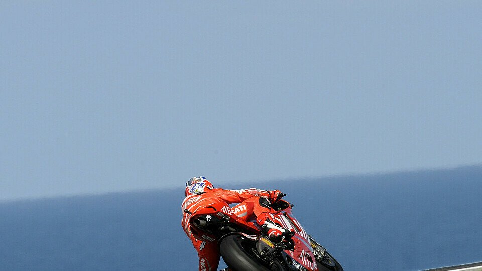 Casey Stoner fuhr wieder auf und davon, Foto: Ducati