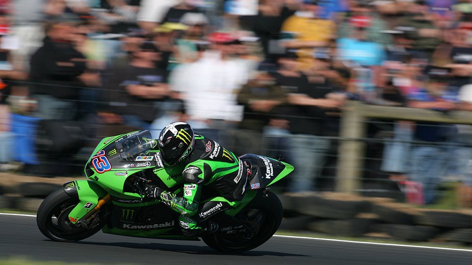 Anthony West hat bei seiner Familie reingeschaut, Foto: Kawasaki Racing