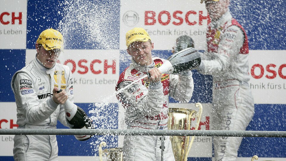 Mattias Ekström siegte zum dritten Mal in dieser Saison., Foto: Audi
