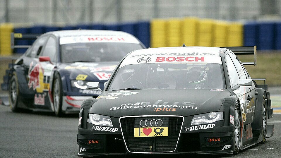 Entscheidet sich schon bald im Training, wer später die Nase vorn haben wird?, Foto: Audi