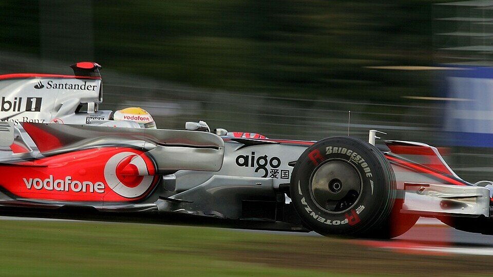Lewis Hamilton startet von der Pole Position., Foto: Sutton