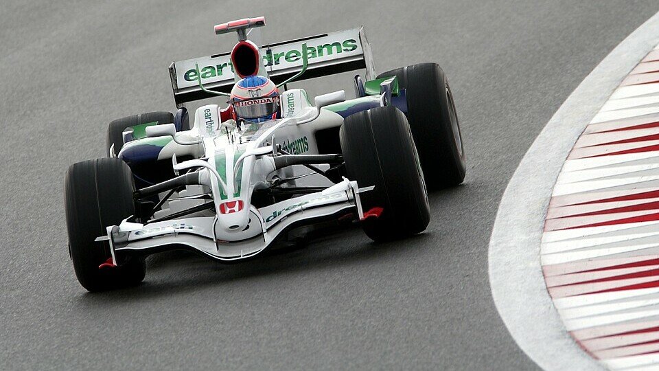 Rubens Barrichello riskierte etwas, gewann aber nichts, Foto: Sutton