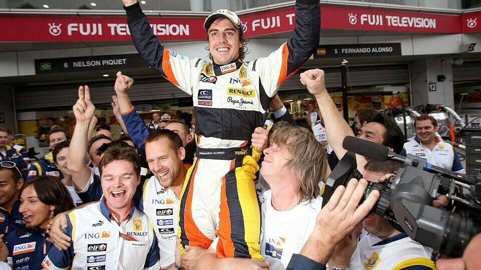 Fernando Alonso ist zweifacher GP-Sieger 2008., Foto: Sutton