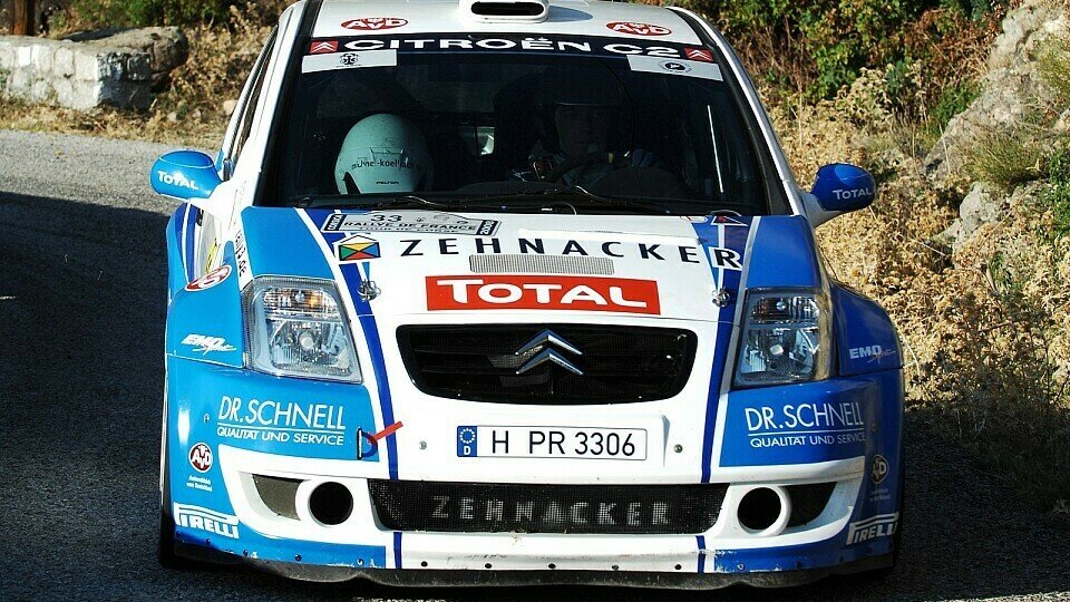 Aaron Burkart vediente sich seinen WRC Auftritt mit Rang zwei in der JWRC 2008., Foto: Sutton