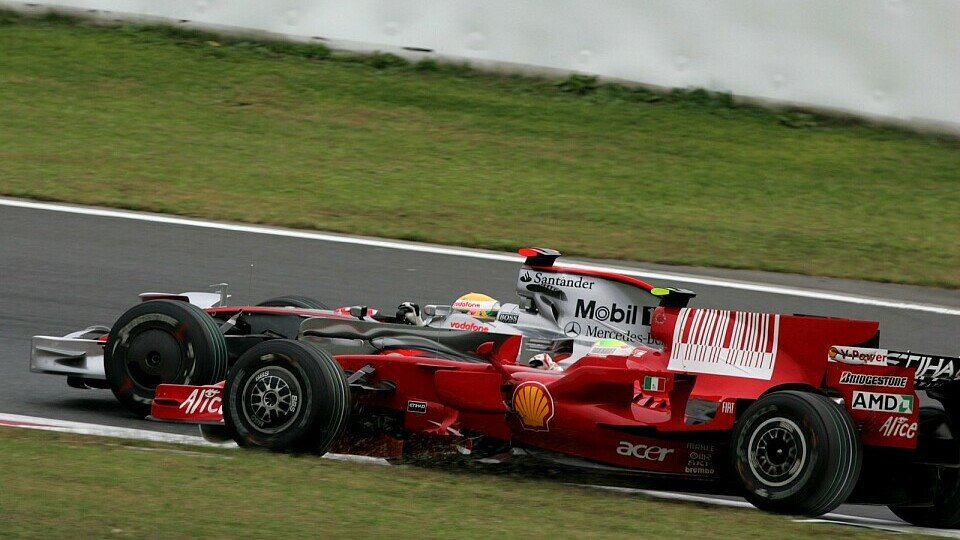Massa fuhr Hamilton ins Auto., Foto: Sutton