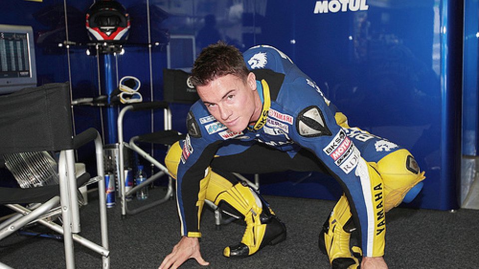 James Toseland mag den Sand nicht besonders, Foto: Tech 3 Yamaha James Toseland mag den Sand nicht besonders, Foto: Tech 3 Yamaha