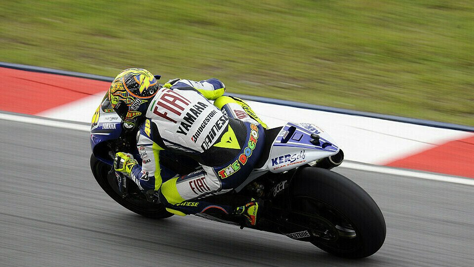 Rossi startet von Rang zwei, Foto: Yamaha