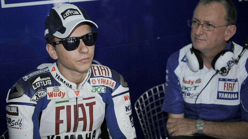 Jorge Lorenzo bleibt cool, Foto: Yamaha