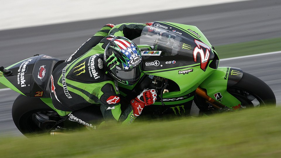 Auch beim Saisonfinale - Probleme wie zu Saisonbeginn., Foto: Kawasaki