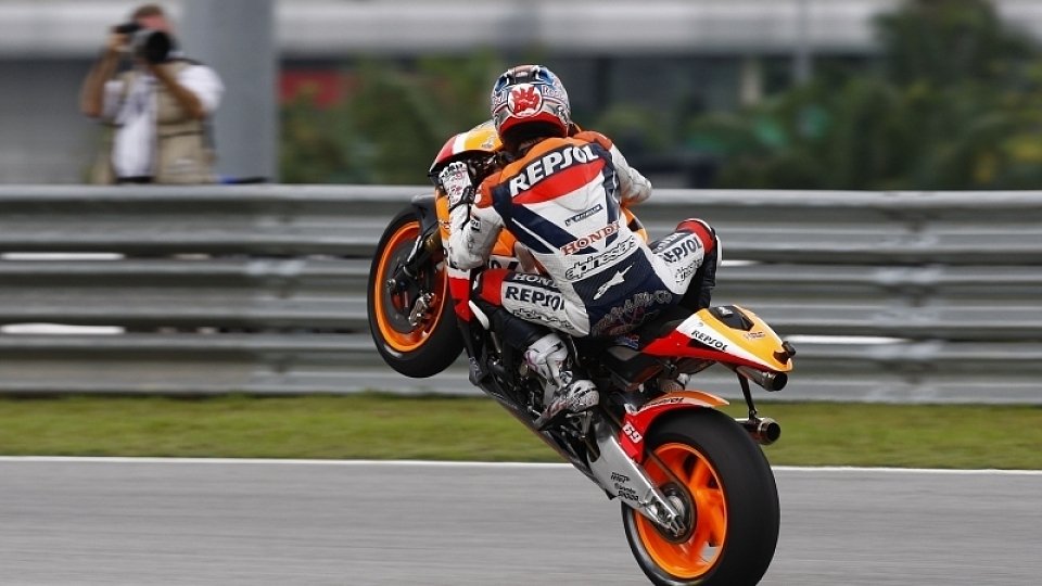 Nicky Hayden ist gerne Schnellster, Foto: Honda