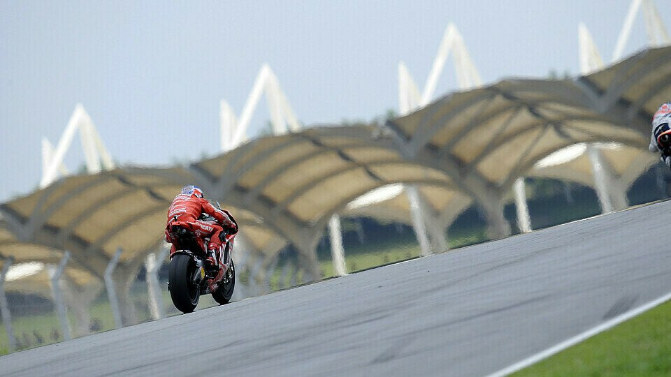 Casey Stoner will vor allem beim Test fit sein, Foto: Ducati