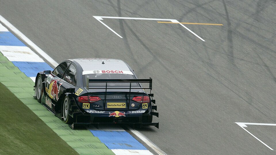 Mattias Ekström sicherte sich seine elfte Pole Position., Foto: Audi