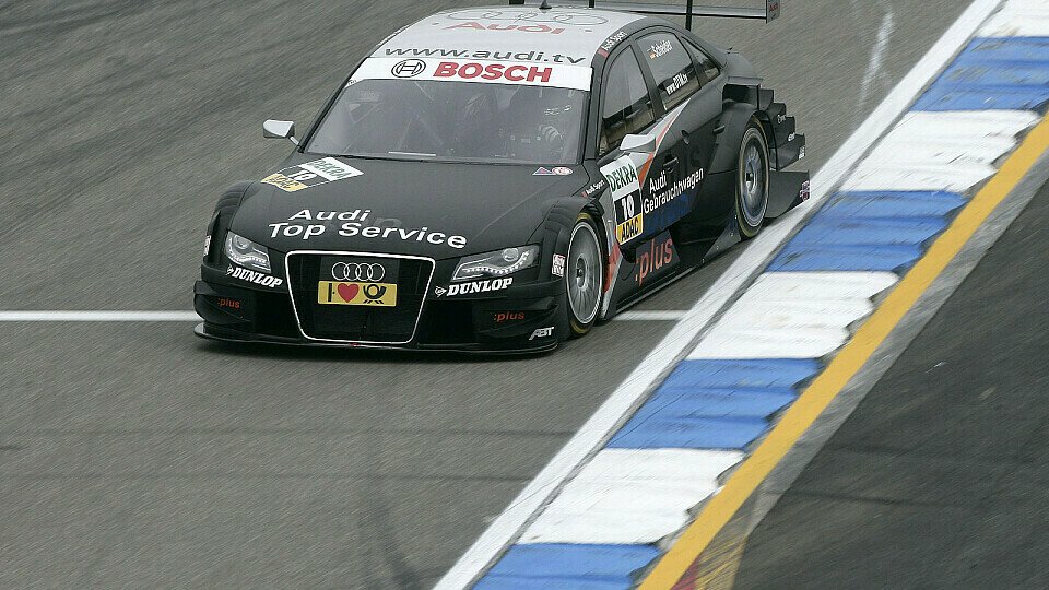 Timo Scheider gibt sich betont gelassen., Foto: Audi