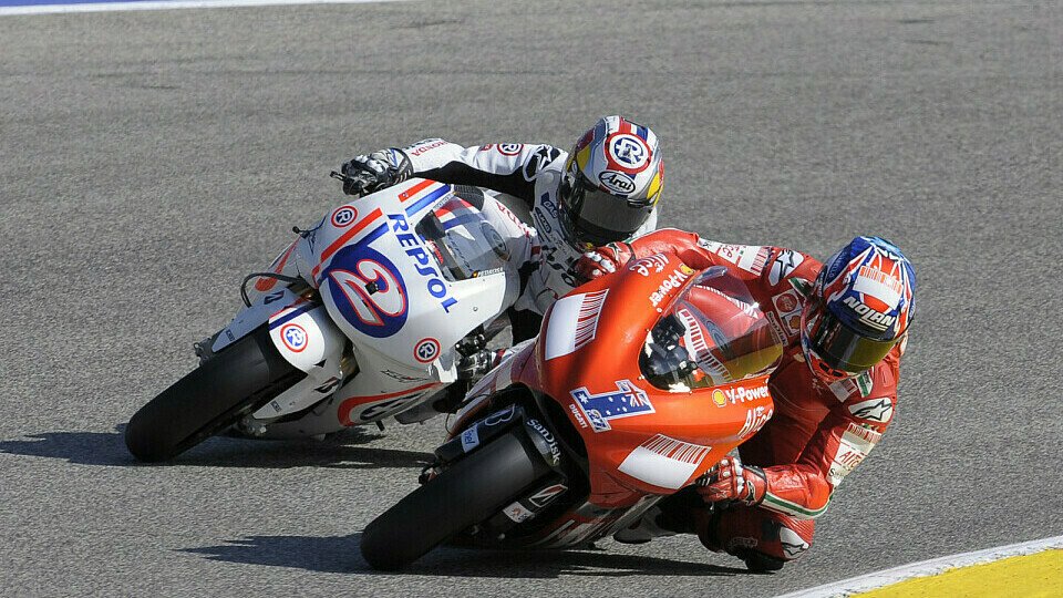 Stoner sicherte sich die Bestzeit., Foto: Ducati