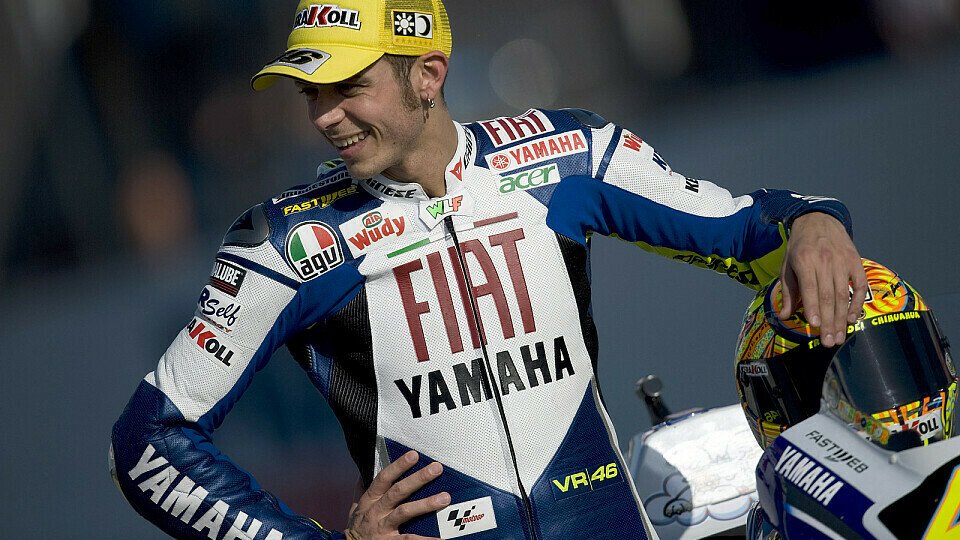Valentino Rossi findet seine Bestzeit wichtig, Foto: Yamaha